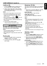 Preview for 21 page of Clarion DXZ585USB Owner'S Manual