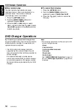 Preview for 34 page of Clarion DXZ585USB Owner'S Manual