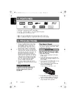 Предварительный просмотр 4 страницы Clarion DXZ588RUSB Owner'S Manual