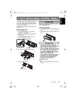 Предварительный просмотр 9 страницы Clarion DXZ588RUSB Owner'S Manual