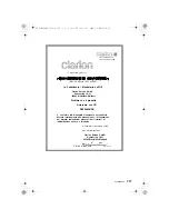 Preview for 327 page of Clarion DXZ588RUSB Owner'S Manual