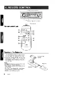 Предварительный просмотр 8 страницы Clarion DXZ615 Owner'S Manual