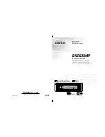 Предварительный просмотр 1 страницы Clarion DXZ635MP Owner'S Manual