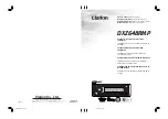 Предварительный просмотр 1 страницы Clarion DXZ648RMP (German) Eigentümer-Handbuch