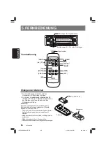 Предварительный просмотр 11 страницы Clarion DXZ648RMP (German) Eigentümer-Handbuch