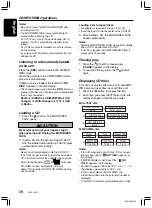 Preview for 16 page of Clarion DXZ655MP Owner'S Manual