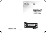 Preview for 1 page of Clarion DXZ656MP Owner'S Manual