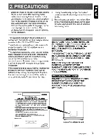 Preview for 3 page of Clarion DXZ665MP Owner'S Manual