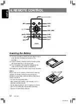 Предварительный просмотр 12 страницы Clarion DXZ666MP Owner'S Manual