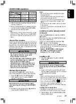 Preview for 19 page of Clarion DXZ666MP Owner'S Manual