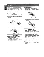 Preview for 10 page of Clarion DXZ675US8 Owner'S Manual