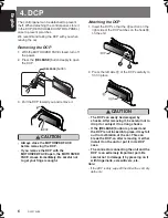 Предварительный просмотр 8 страницы Clarion DXZ675USB Owner'S Manual