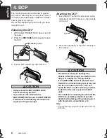 Preview for 8 page of Clarion DXZ676USB Owner'S Manual