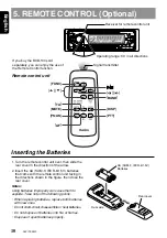 Предварительный просмотр 6 страницы Clarion dxz738rmp Owner'S Manual