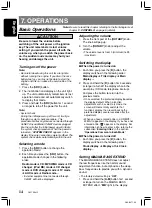 Preview for 14 page of Clarion DXZ766MP Owner'S Manual