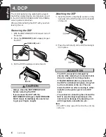 Preview for 8 page of Clarion DXZ776usb Owner'S Manual