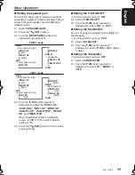 Preview for 21 page of Clarion DXZ776usb Owner'S Manual