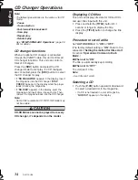 Preview for 36 page of Clarion DXZ776usb Owner'S Manual