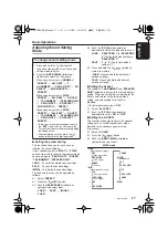 Preview for 17 page of Clarion DXZ778RUSB Owner'S Manual