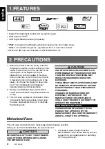 Preview for 4 page of Clarion DXZ785USB Owner'S Manual