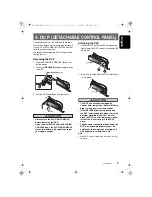 Предварительный просмотр 9 страницы Clarion DXZ788RUSB Owner'S Manual