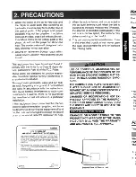 Preview for 3 page of Clarion DXZ815MP Owner'S Manual