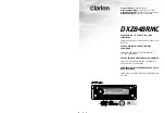 Preview for 1 page of Clarion DXZ848RMC Owner'S Manual