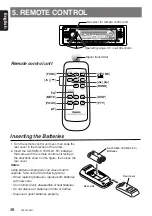 Предварительный просмотр 10 страницы Clarion DXZ848RMC Owner'S Manual