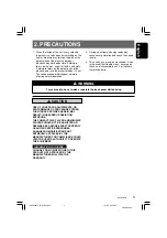 Preview for 3 page of Clarion DXZ856MP Owner'S Manual