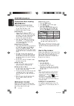 Preview for 20 page of Clarion DXZ865MP Owner'S Manual