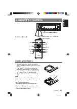 Предварительный просмотр 11 страницы Clarion DXZ866MP Owner'S Manual