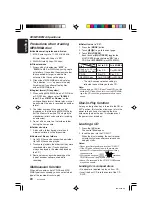 Preview for 20 page of Clarion DXZ866MP Owner'S Manual