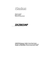 Предварительный просмотр 1 страницы Clarion DXZB6SMP Owner'S Manual