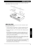 Preview for 5 page of Clarion EQS560 Operating & Installation Manual