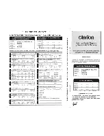 Preview for 14 page of Clarion EQS755 Owner'S Manual & Installation Manual