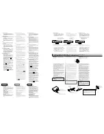 Предварительный просмотр 2 страницы Clarion FMC250 Owner'S Manual