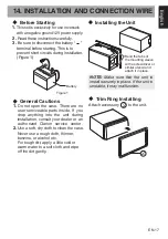 Preview for 17 page of Clarion FX450 Manual