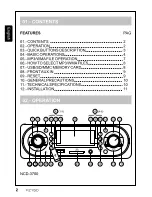 Preview for 2 page of Clarion FZ.150 Owner'S Manual & Installation Manual