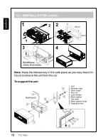 Предварительный просмотр 12 страницы Clarion FZ.150 Owner'S Manual & Installation Manual