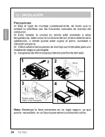 Preview for 24 page of Clarion FZ.150 Owner'S Manual & Installation Manual