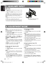 Preview for 12 page of Clarion fz102e Ower'S Manual