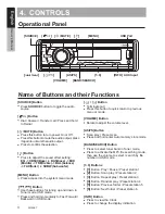 Предварительный просмотр 4 страницы Clarion FZ105BT Owner'S Manual And Installation Instructions