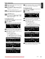 Предварительный просмотр 13 страницы Clarion FZ409E Owner'S Manual