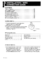 Preview for 26 page of Clarion FZ501 Owner'S Manual & Installation Manual