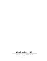 Preview for 32 page of Clarion FZ501 Owner'S Manual & Installation Manual