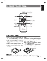 Предварительный просмотр 5 страницы Clarion FZ709E Owner'S Manual