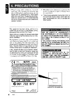 Предварительный просмотр 6 страницы Clarion M275 Owner'S Manual