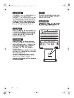 Предварительный просмотр 2 страницы Clarion M309 Owner'S Manual