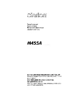 Clarion M455A Owner'S Manual preview