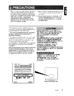 Предварительный просмотр 3 страницы Clarion M455A Owner'S Manual